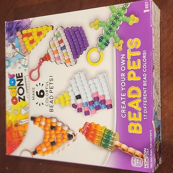 color zone Beaded Animal Craft Kit - Multicolor - Picture 2 of 4